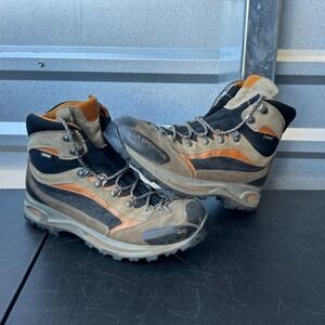 La Sportiva Gore-Tex Hiking Boots Mens Size 8.5 Tan Black Made in Italy